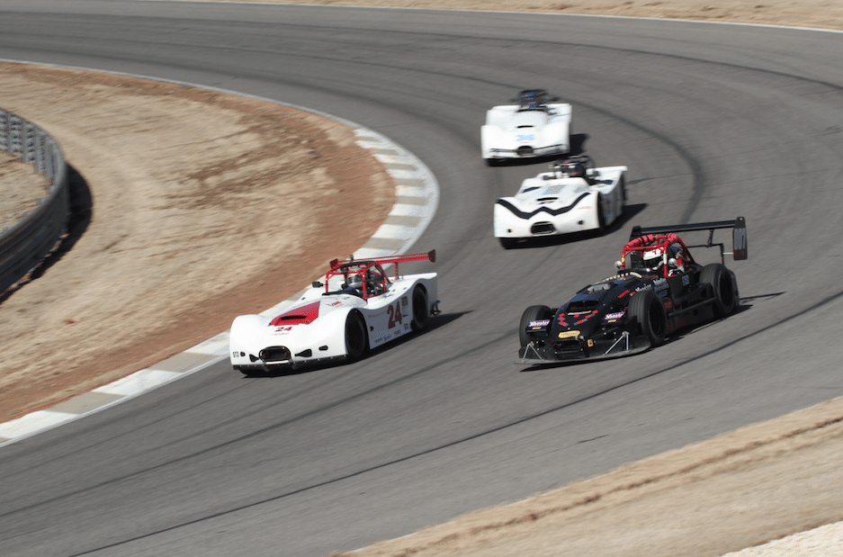 Seventeen Thunder Roadsters took to the track at Barber Motorsports Park.