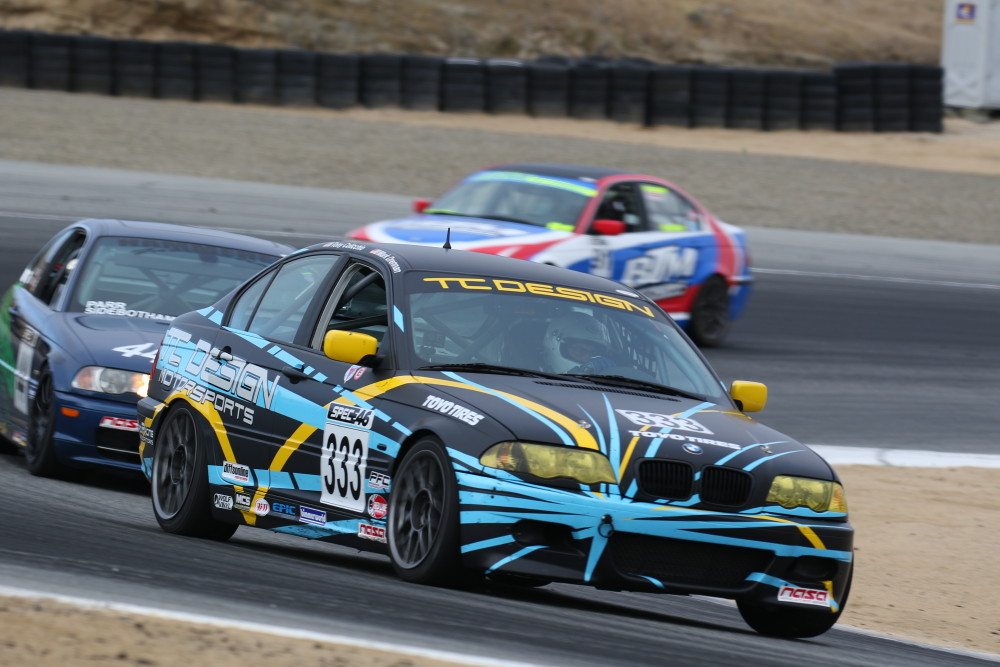 Mark Drennan lapped all but one car in the entire field to take the inaugural Spec E46 Championship
