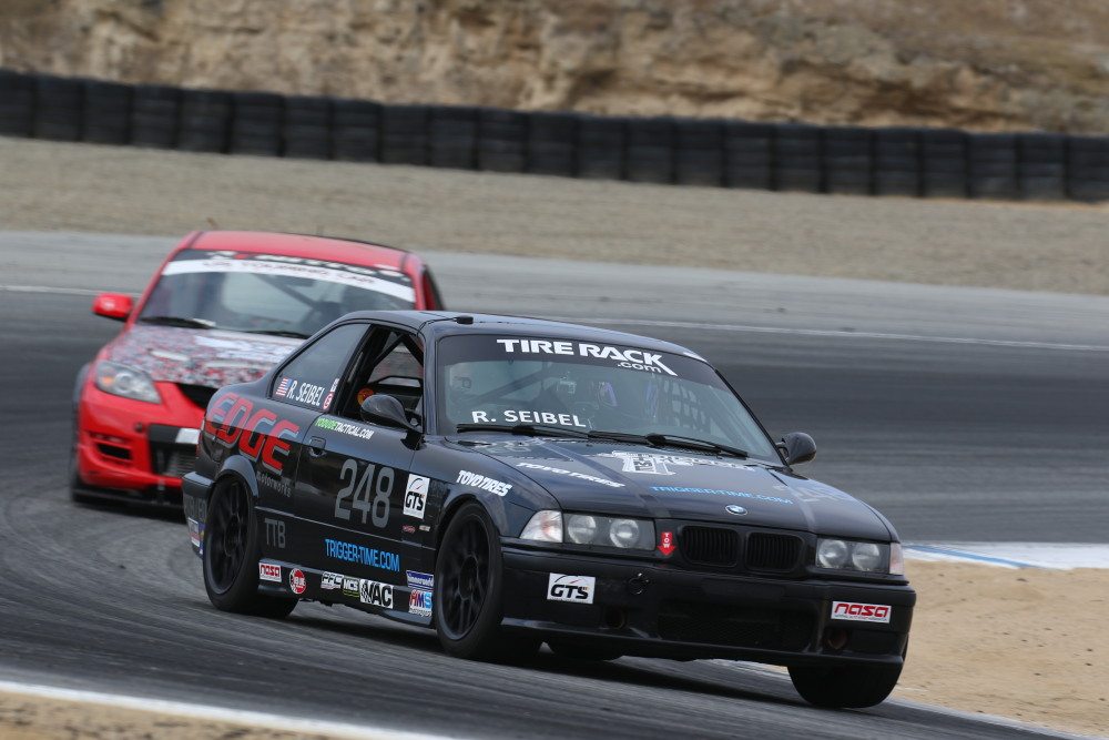 Robert Seibel took second place in PTB in his E36 BMW M3.