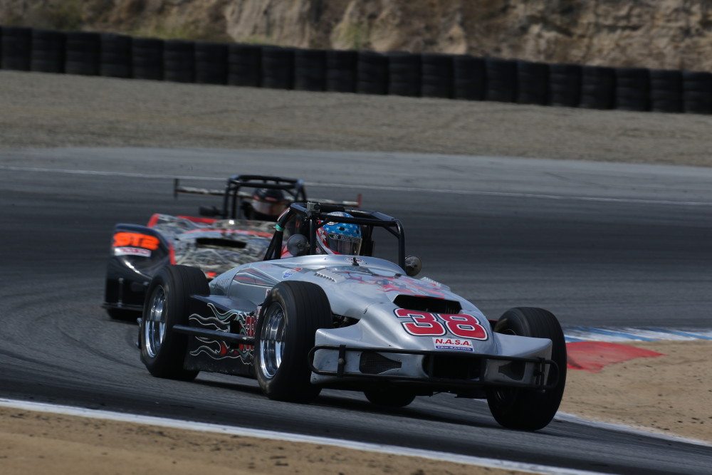 At 80 years old, Ralph Bush claimed the last step on the podium in Thunder Roadster.