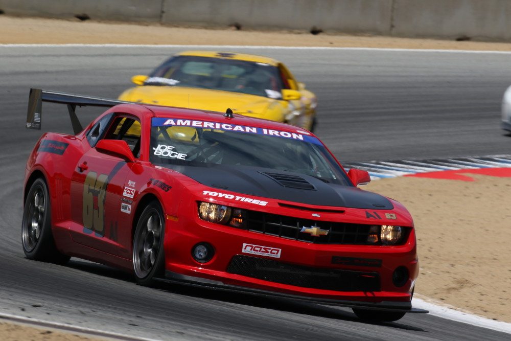 Driving the only Chevrolet in the Championships field, Joe Bogetich took second place in American Iron.