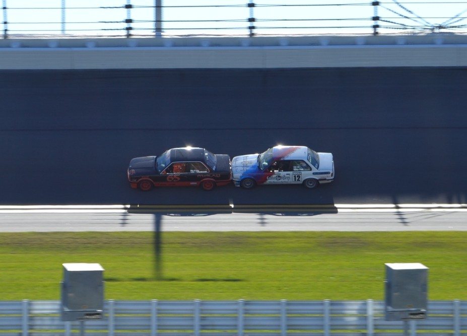 140-mph Spec E30 Trains at Daytona!