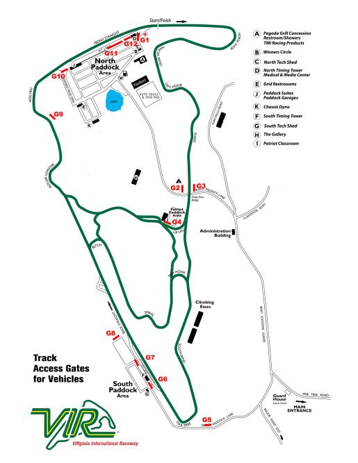 racetrack Map