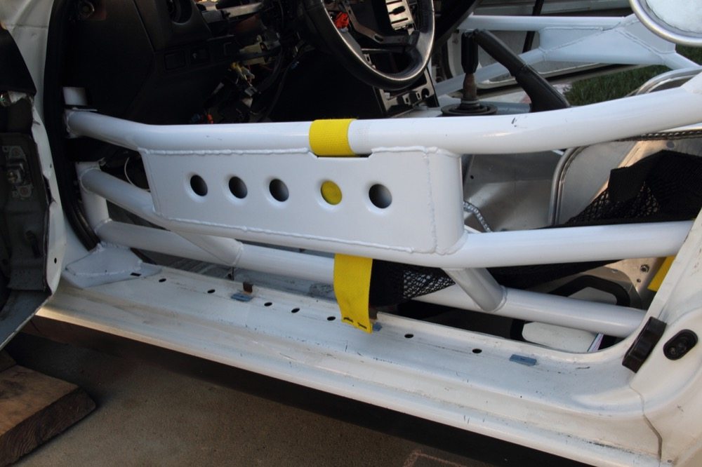 If the car gets T-boned on the driver side, the plates help mitigate the risk of having something penetrate between the bars, like, say, a tow hook, Almagor said. Also, by having the bent bars connected to the straight tube on the bottom, it enhances side impact protection. 
