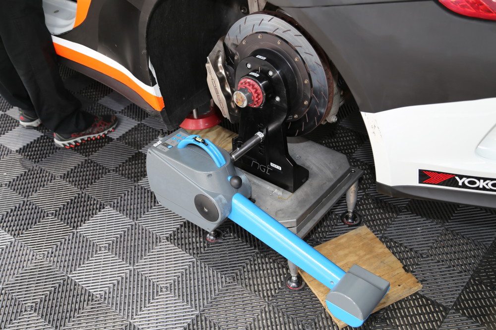 Of course, if you have the means and the know-how, there are more sophisticated alignment systems available for making suspension adjustments at the track. 