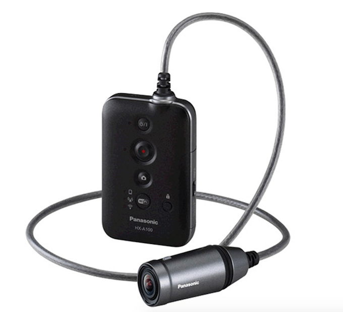 The Panasonic HX-A100 can broadcast without a phone. All it needs to have is the Internet connection which can be achieved by a hotspot. The cell phone can be a hotspot. 
