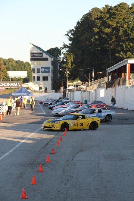 Road Atlanta rules stipulate long pants only in the hot pits. 