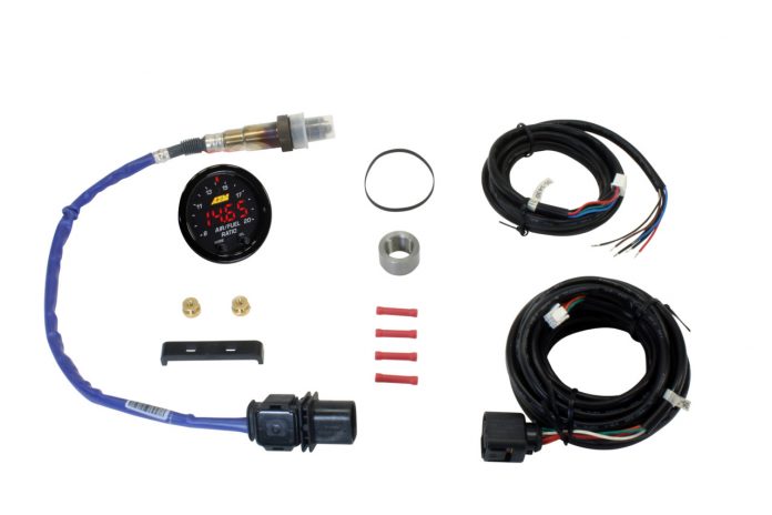 17025 LSU 4.9 WideBand Oxygen O2 Sensor Compatible with Ford Toyota Honda Chevy AEM 30-4110 30-0300 30-0310 X Series AFR Inline Controller UEGO Air Fuel Ratio Upstream Sensor 0258017025