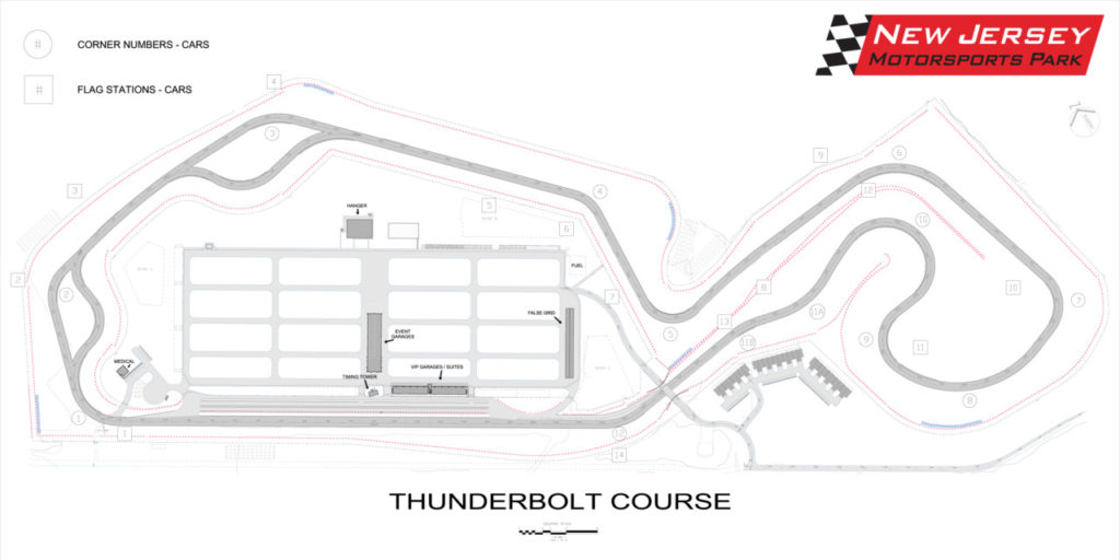 Thunderbolt  track map