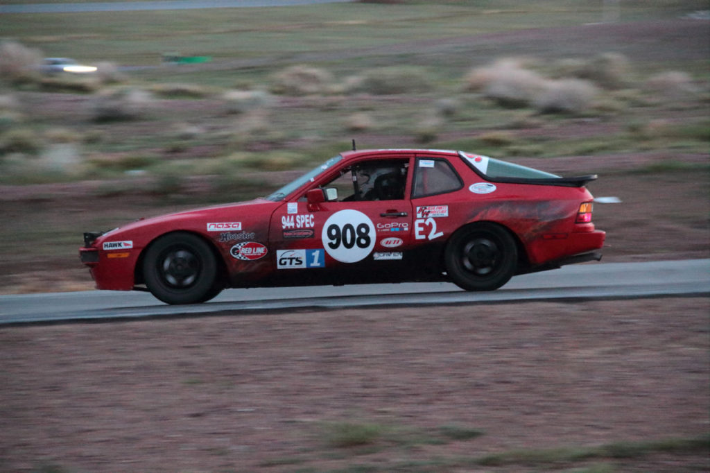 Team Buzzbomb Racing added to its undefeated streak in E2 at Willow Springs in July. 