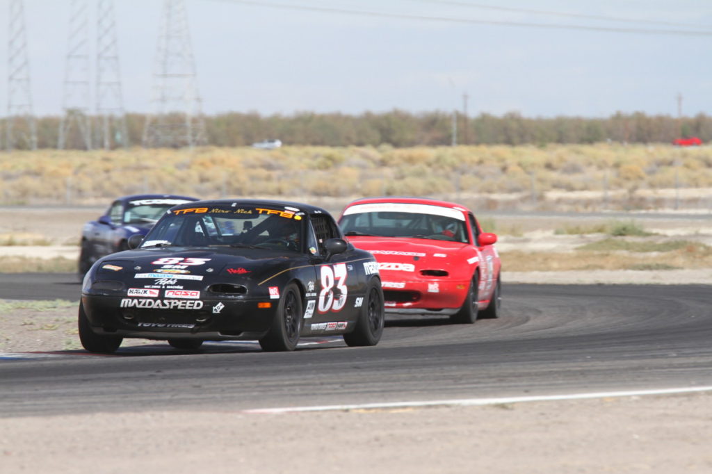 Nick Sommers Managed to Be in the Right Place at the Right Time to Capitalize and Get the Victory in Spec Miata