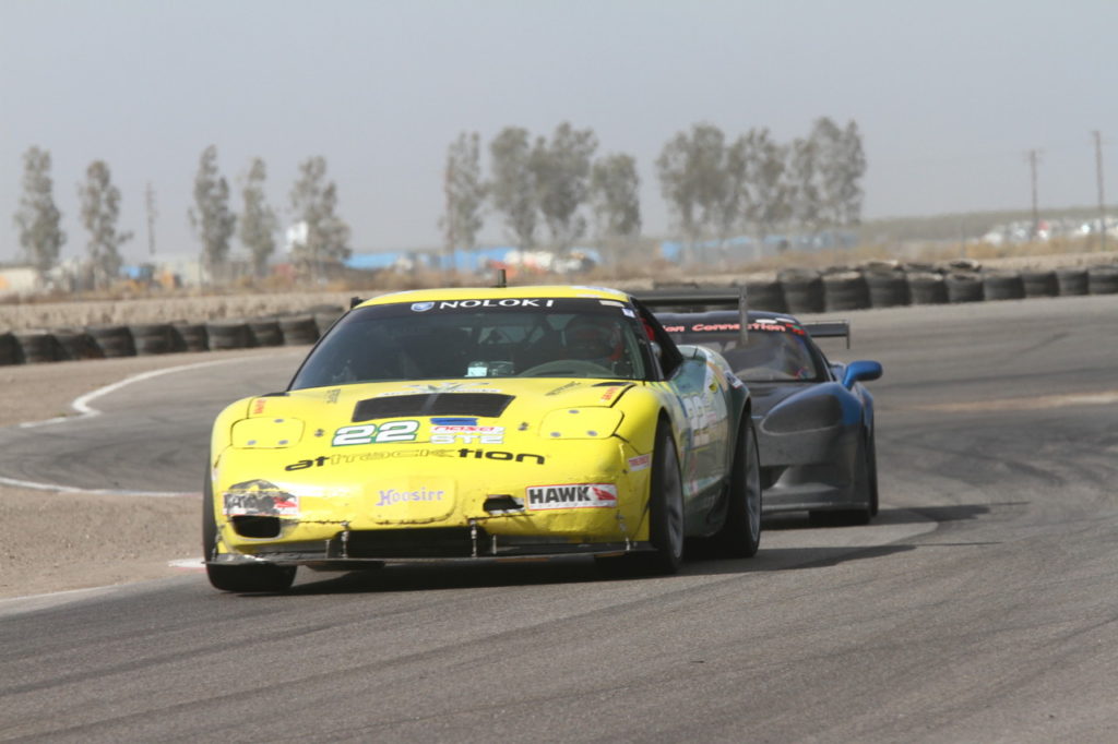 Oli Thordarson took second in ST2, but set the fastest lap of the race in his C5 Z06.