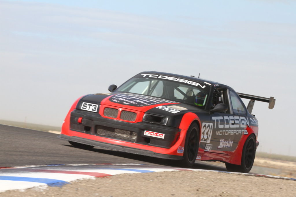 Tony Colicchio Held off Tough Pressure in His BMW M3  to Win by 0.627 Seconds in Super Touring 3