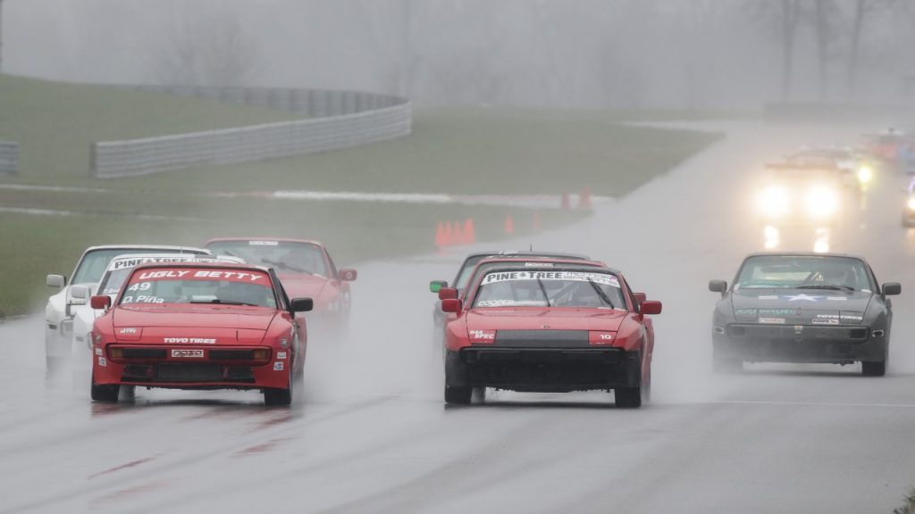 Piña Takes Two at Wet, Chilly Opener NCM Motorsports Park