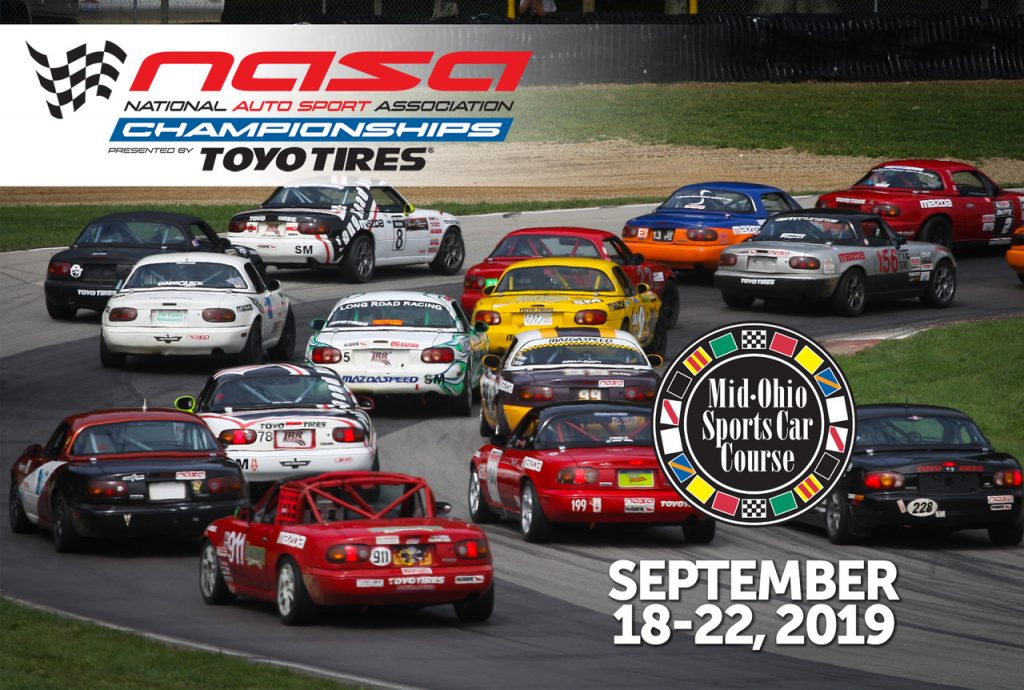 Follow All the Racing Action Live from the 2019 NASA Championships at Mid-Ohio