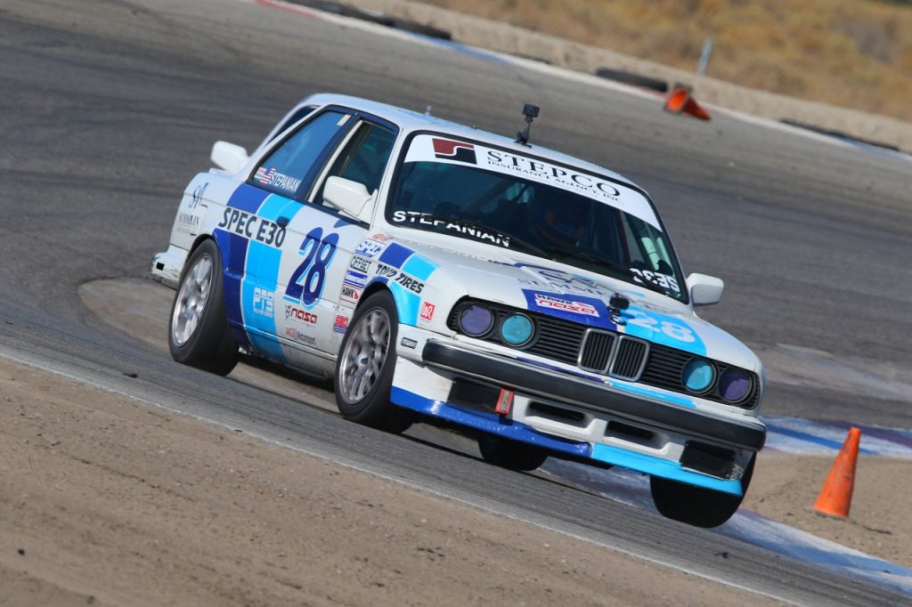 Steve Stepanian Dominates Spec E30 at Buttonwillow and Neil Daly Takes 2018 Points Championship