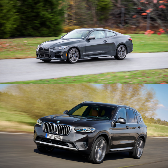 BMW X3 M40i vs. BMW M440i Coupe