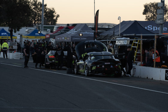 10 Hours In: Red and Yellow Flags Fly in the Night at the 2023 25 Hours of Thunderhill Presented by Hawk Performance